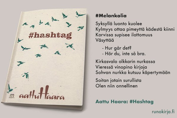 #Hashtag – Runokokoelma